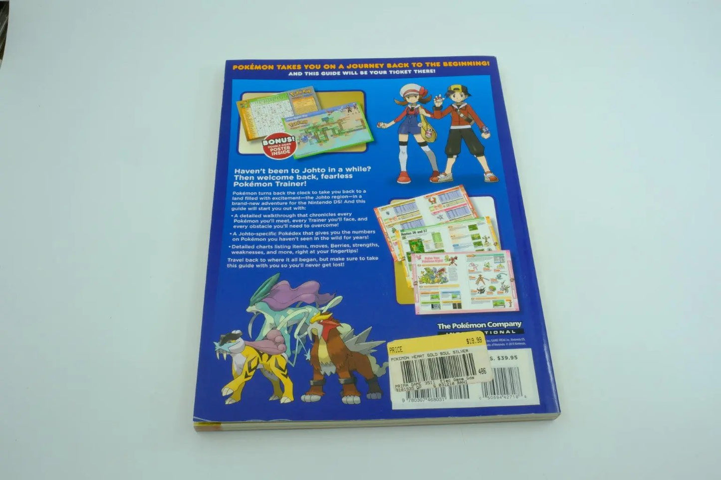 Pokemon HeartGold & SoulSilver Versions – Official Johto Guide & Pokédex RetroGate - Your Gateway to Classic Gaming