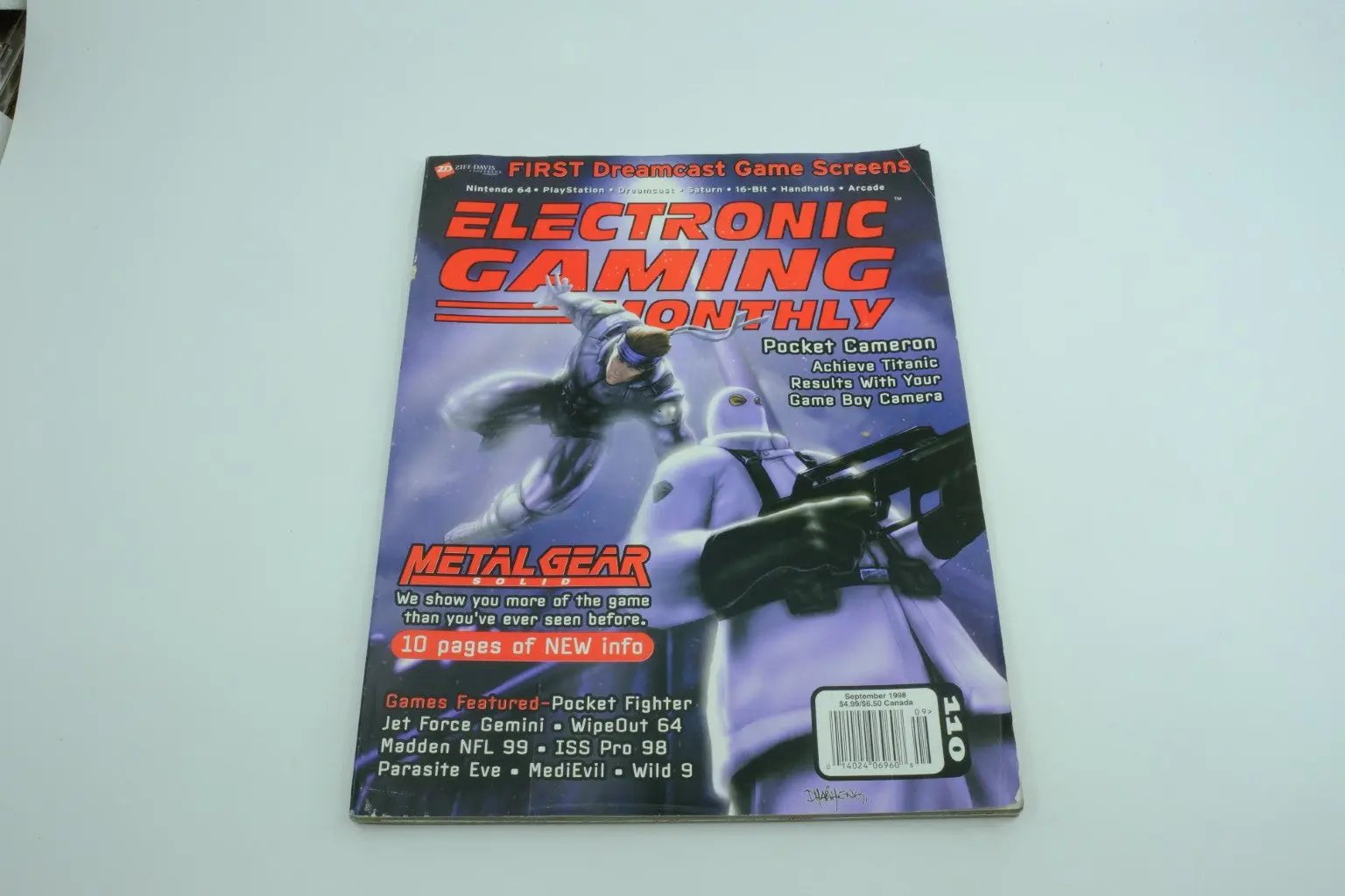 Electronic Gaming Monthly — Issue 110 “Metal Gear” RetroGate - Your Gateway to Classic Gaming
