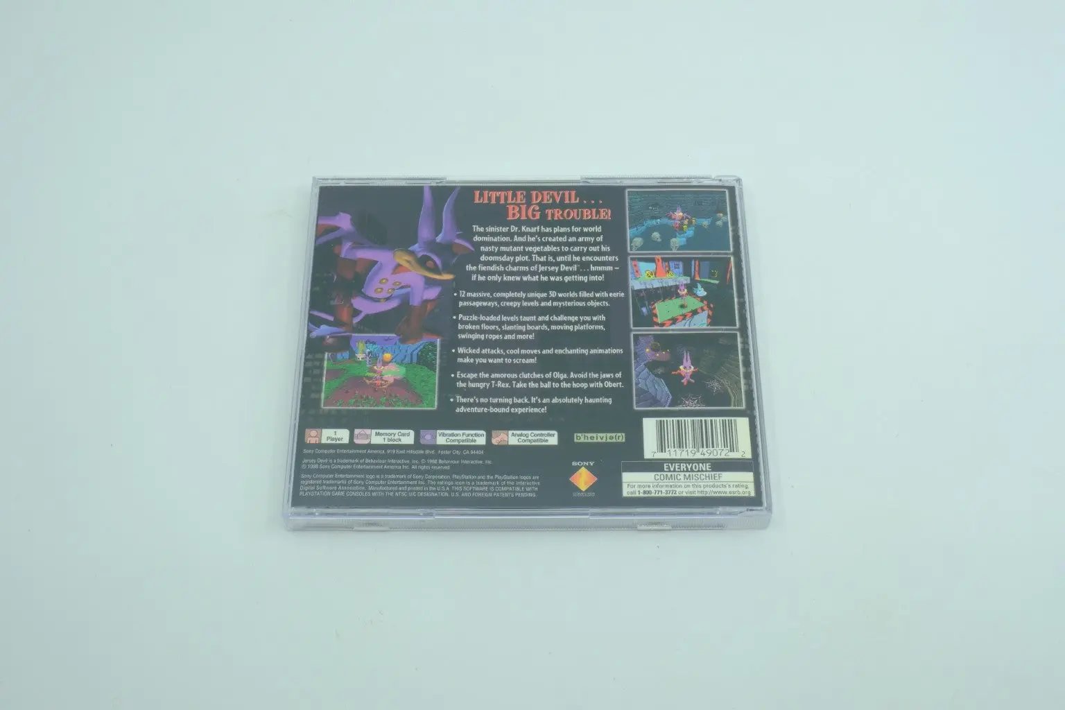 Jersey Devil – Complete in Box RetroGate - Your Gateway to Classic Gaming