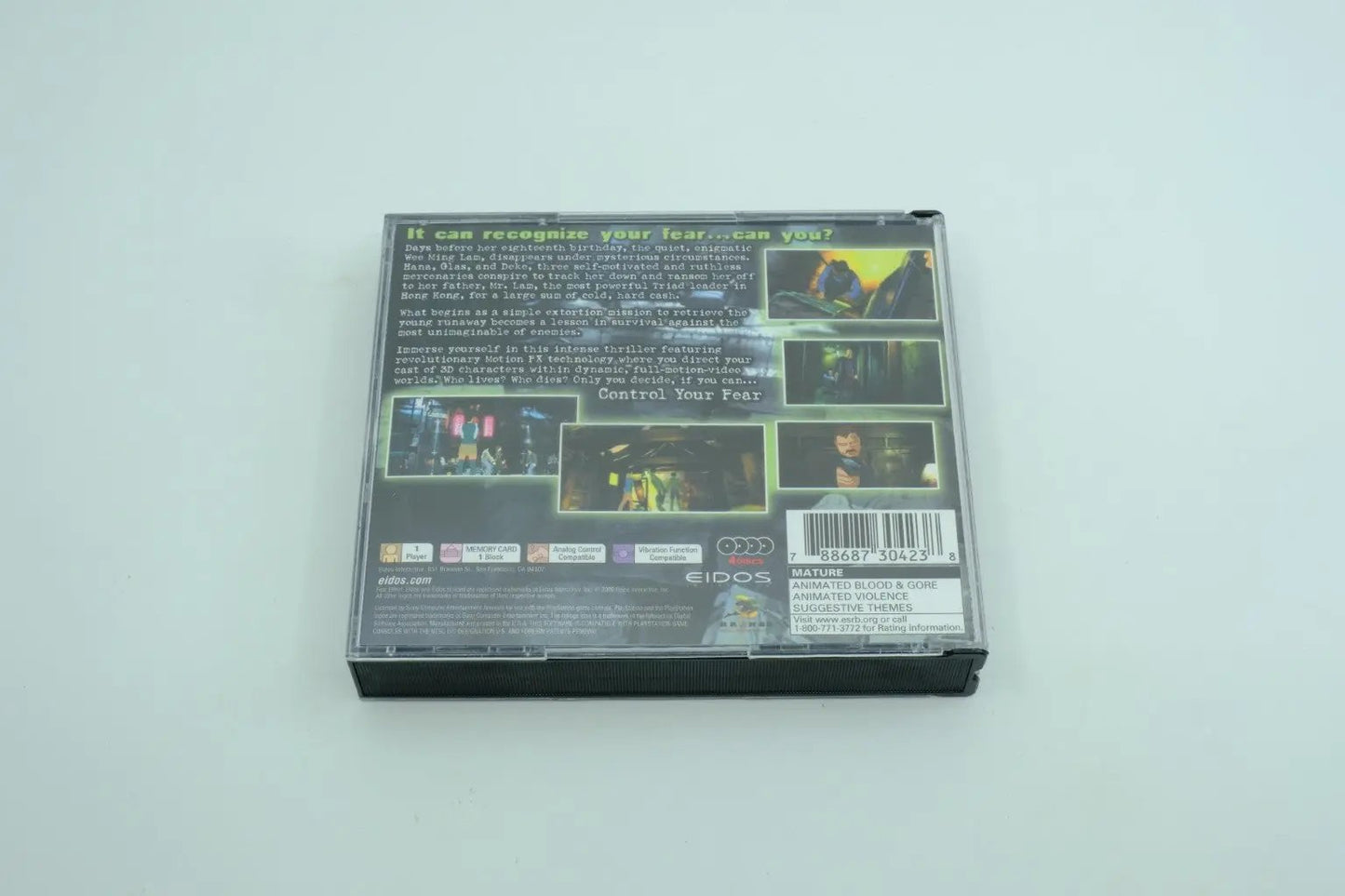 Fear Effect – Complete in Box RetroGate - Your Gateway to Classic Gaming