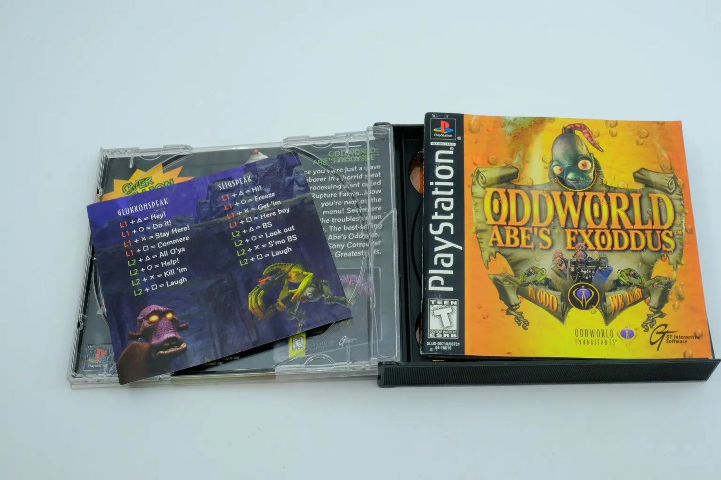 Oddworld: Abe’s Exoddus – Complete in Box RetroGate - Your Gateway to Classic Gaming