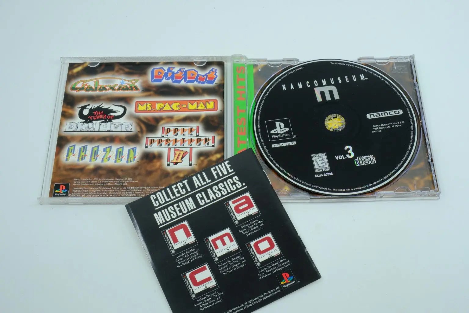Namco Museum Vol. 3 — Greatest Hits – Complete in Box RetroGate - Your Gateway to Classic Gaming