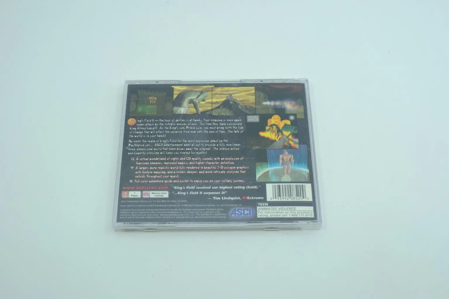 King’s Field II – Complete in Box RetroGate - Your Gateway to Classic Gaming