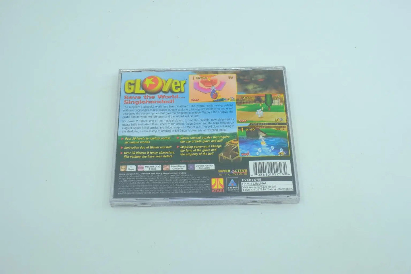 Glover – Complete in Box RetroGate - Your Gateway to Classic Gaming