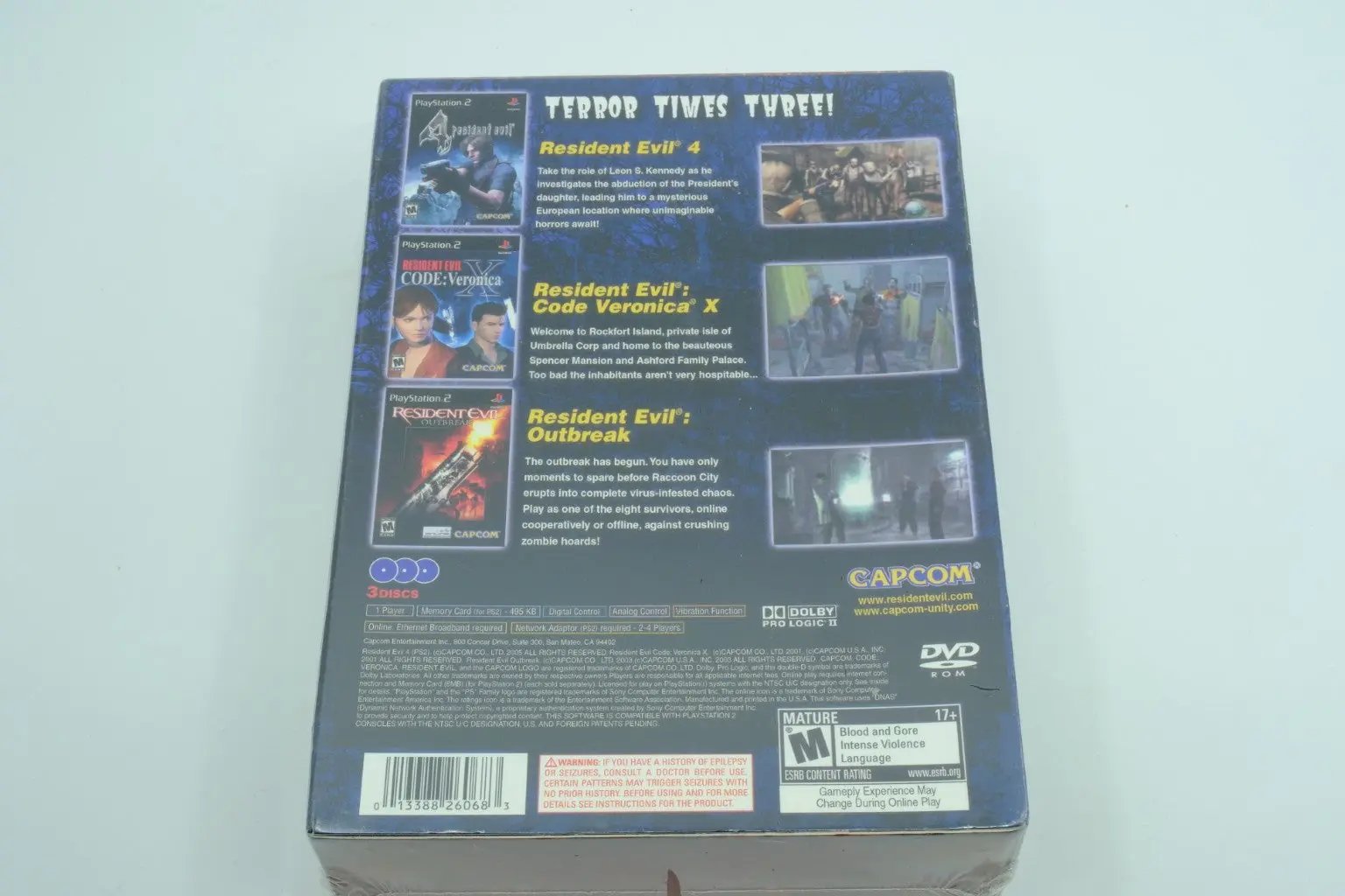 Resident Evil: The Essentials – Sealed Box Set RetroGate - Your Gateway to Classic Gaming