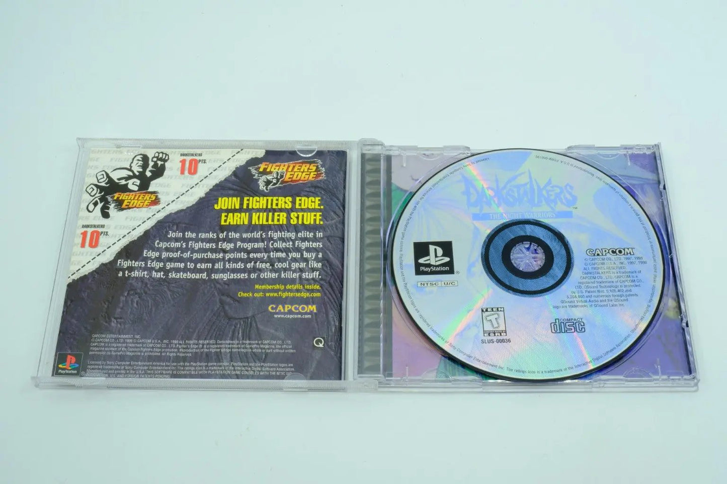 Darkstalkers: The Night Warriors – Complete in Box RetroGate - Your Gateway to Classic Gaming