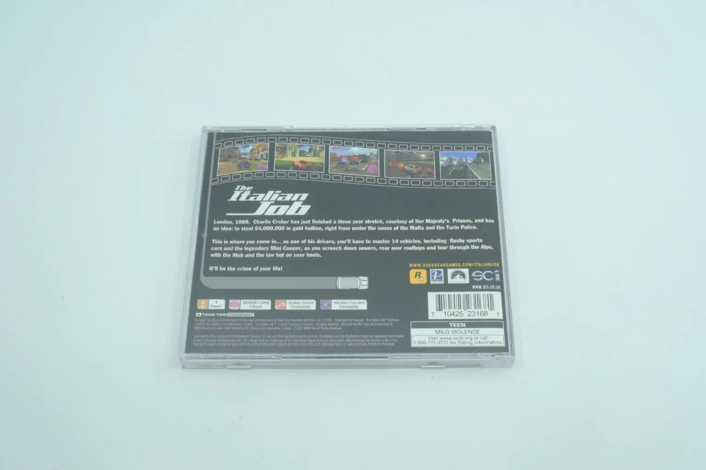 The Italian Job – Complete in Box RetroGate - Your Gateway to Classic Gaming