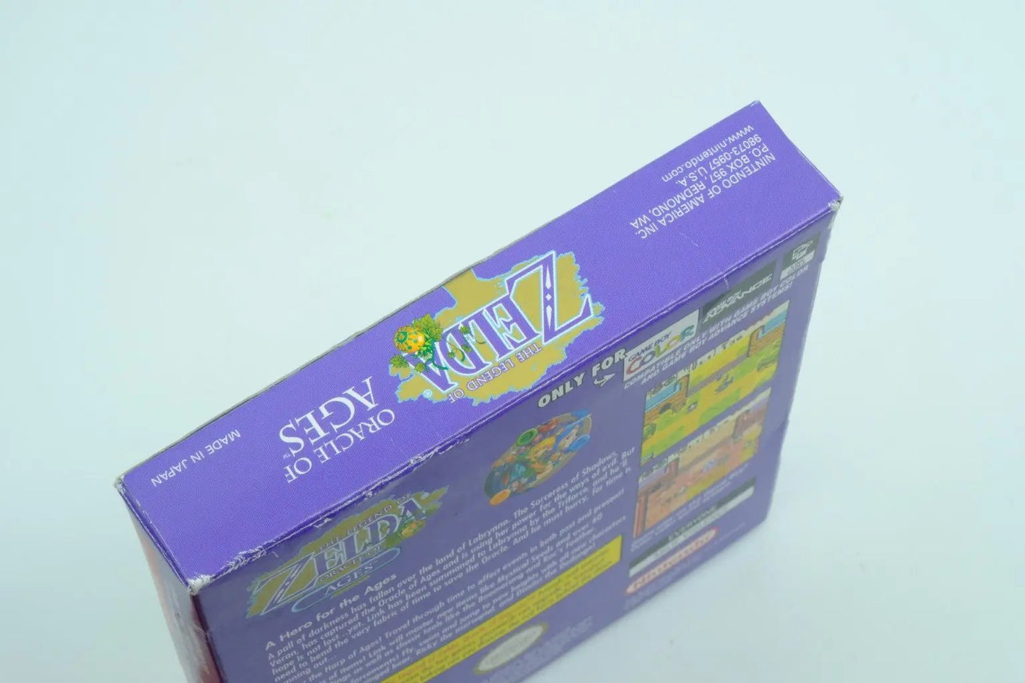 The Legend of Zelda: Oracle of Ages – Complete in Box RetroGate - Your Gateway to Classic Gaming