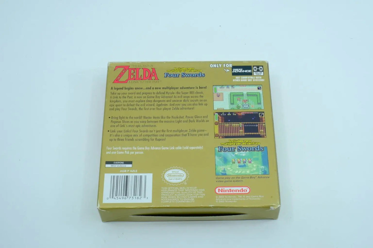 The Legend of Zelda: A Link to the Past & Four Swords– Complete in Box RetroGate - Your Gateway to Classic Gaming