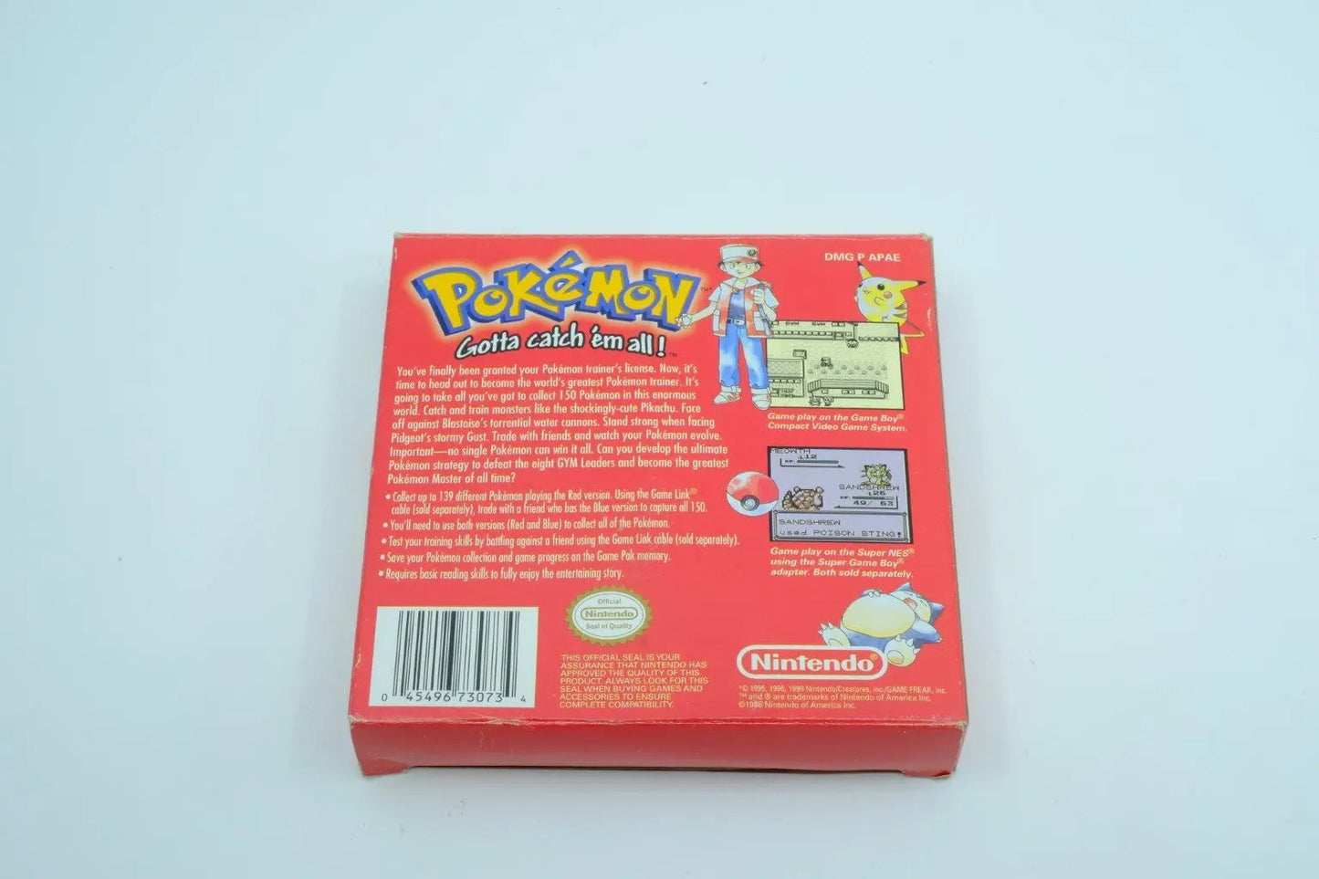 Pokemon Red Version – Complete in Box RetroGate - Your Gateway to Classic Gaming