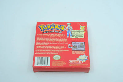 Pokemon Red Version – Complete in Box RetroGate - Your Gateway to Classic Gaming