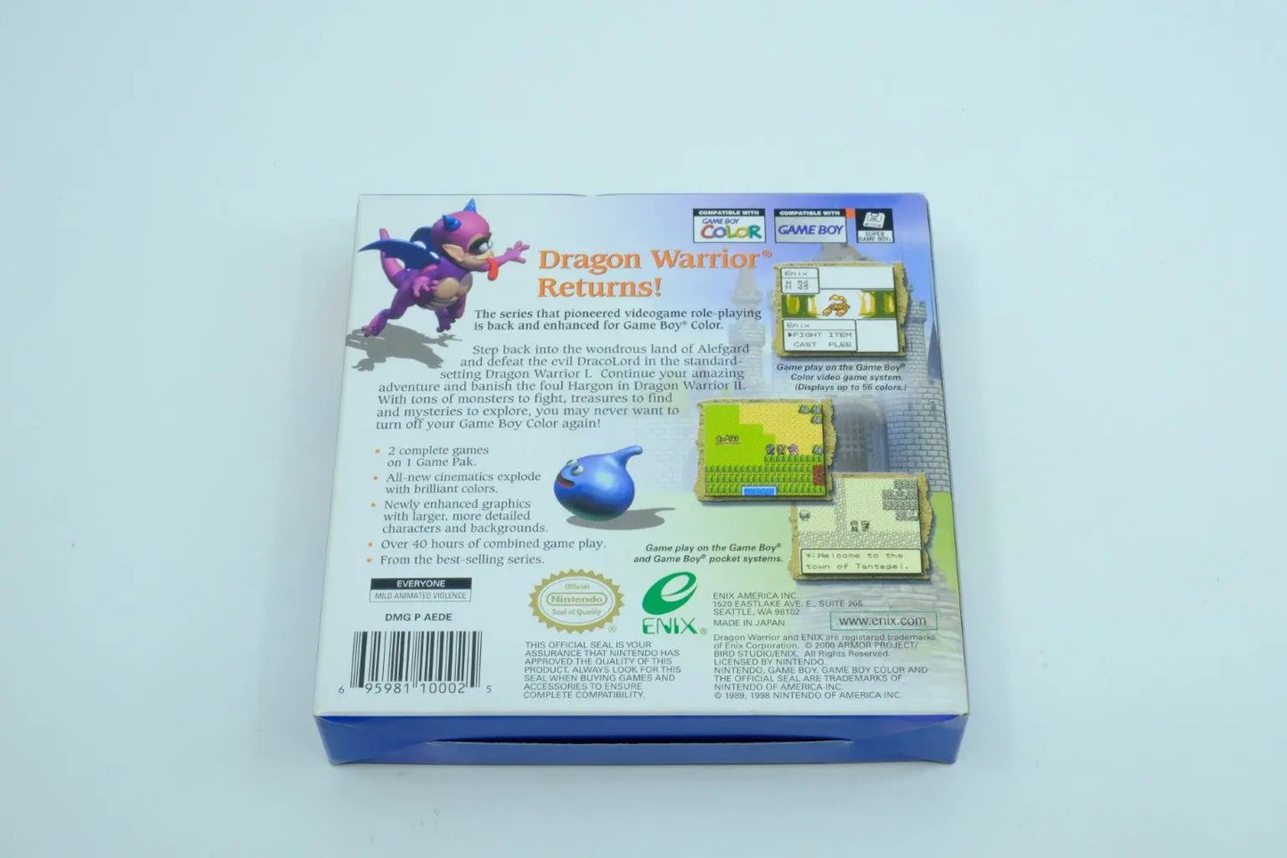 Dragon Warrior I & II – Complete in Box RetroGate - Your Gateway to Classic Gaming