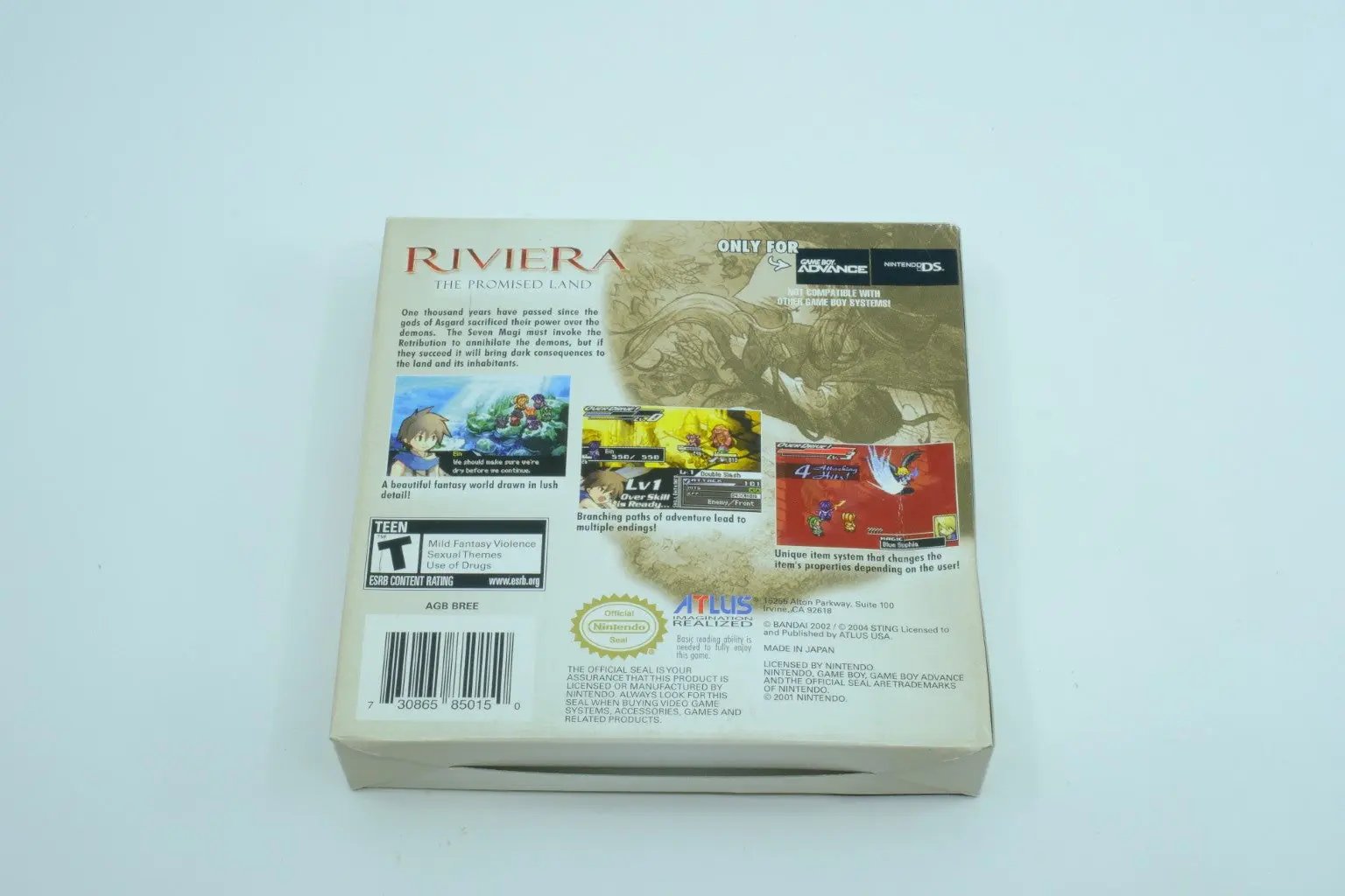 Riviera: The Promised Land – Complete in Box RetroGate - Your Gateway to Classic Gaming