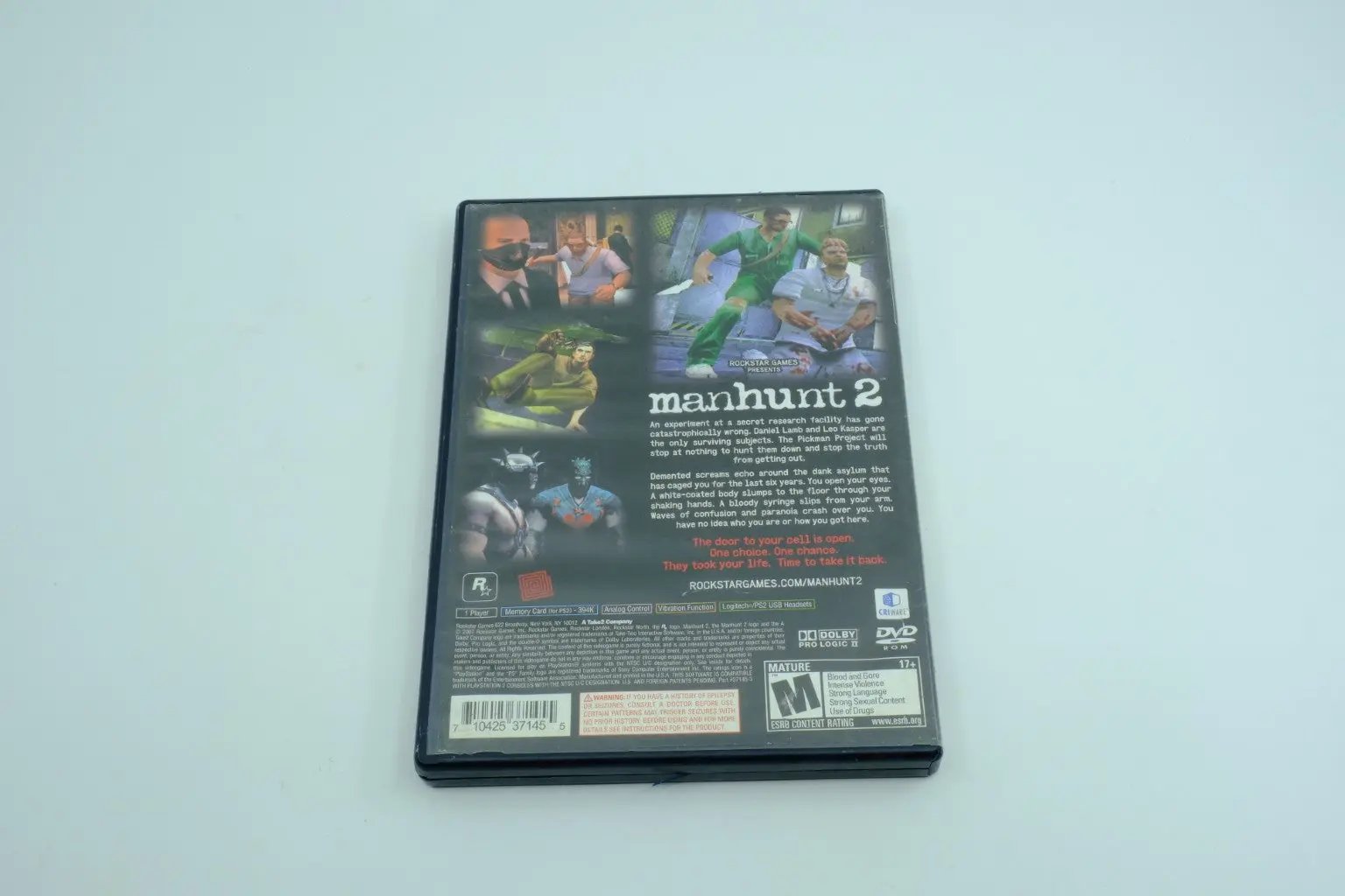 Manhunt 2 – Complete in Box RetroGate - Your Gateway to Classic Gaming
