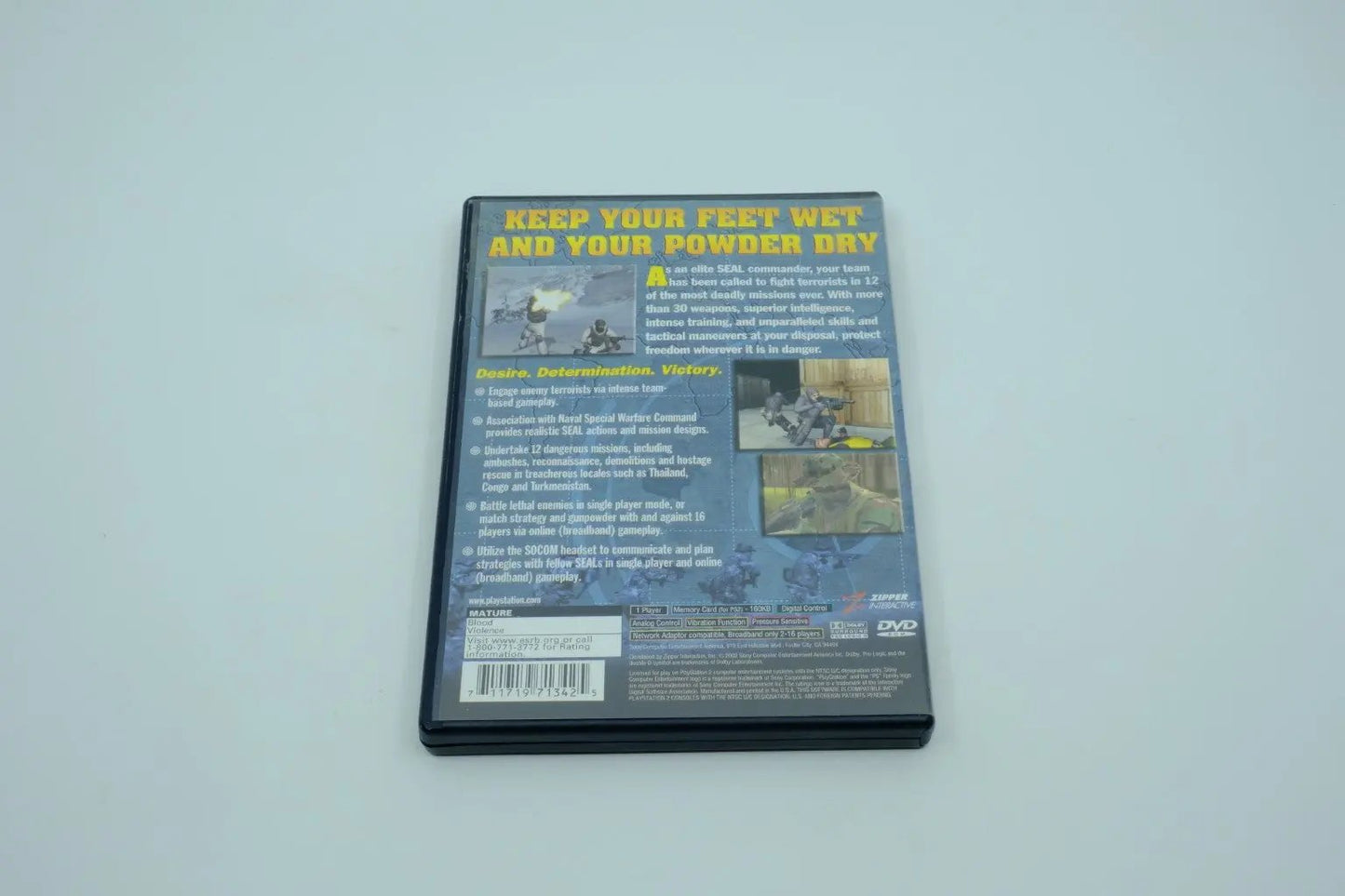 SOCOM: U.S. Navy SEALs – Complete in Box RetroGate - Your Gateway to Classic Gaming