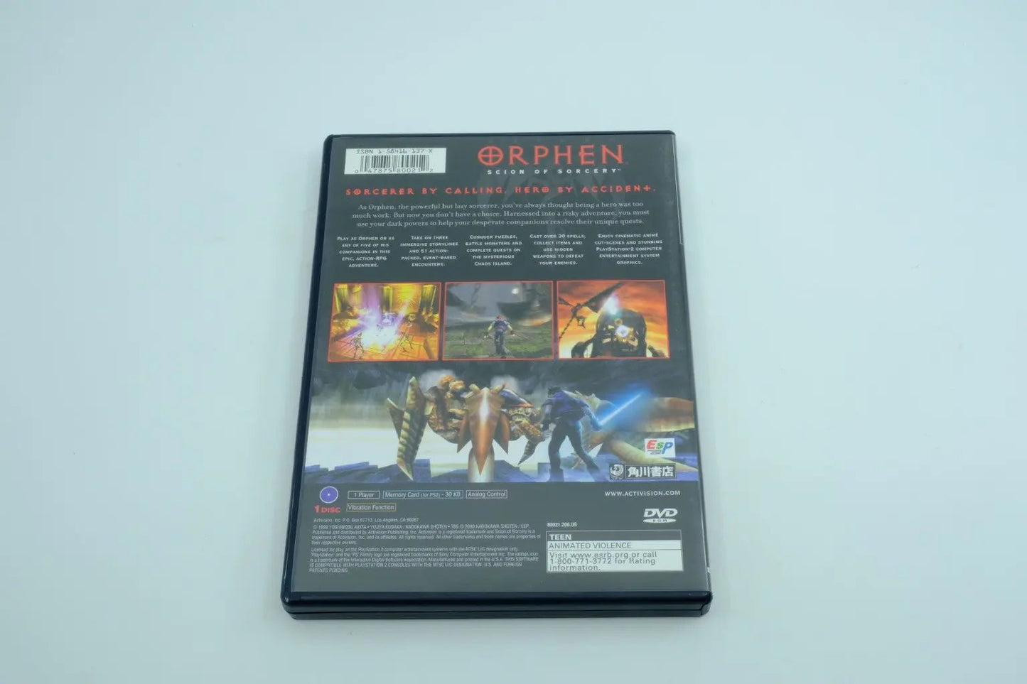 Orphen: Scion of Sorcery – Complete in Box RetroGate - Your Gateway to Classic Gaming