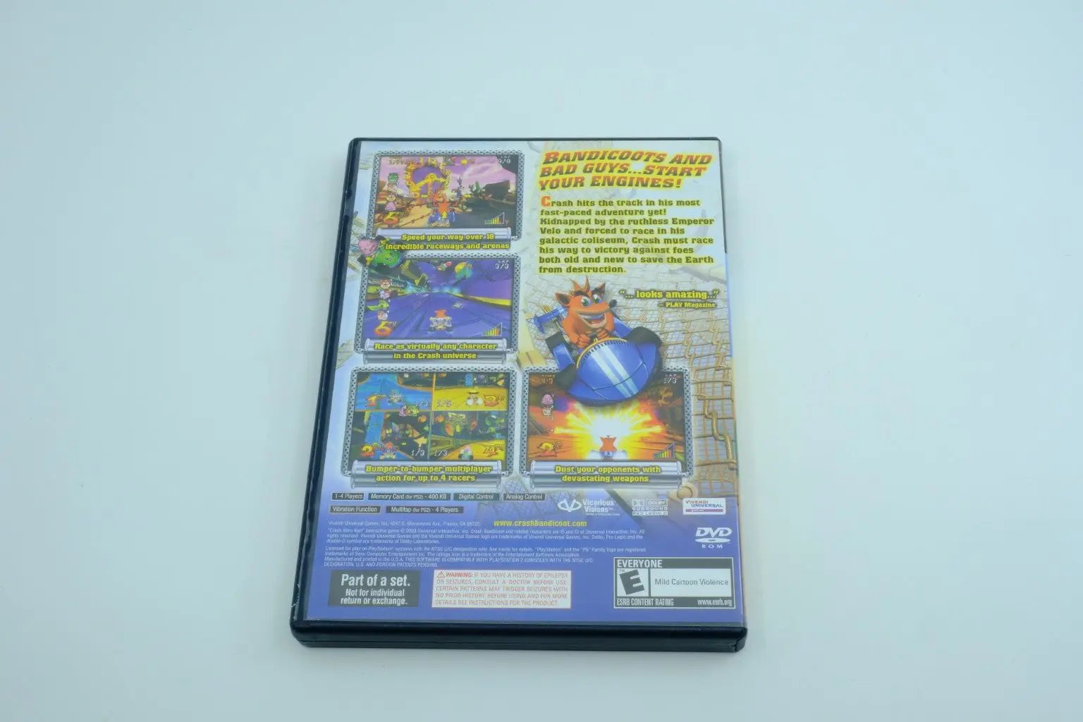 Crash Nitro Kart – Complete in Box RetroGate - Your Gateway to Classic Gaming
