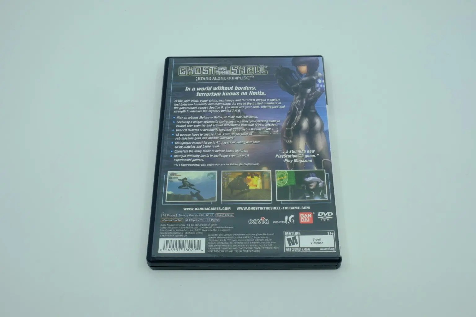 Ghost in the Shell: Stand Alone Complex – Complete in Box RetroGate - Your Gateway to Classic Gaming