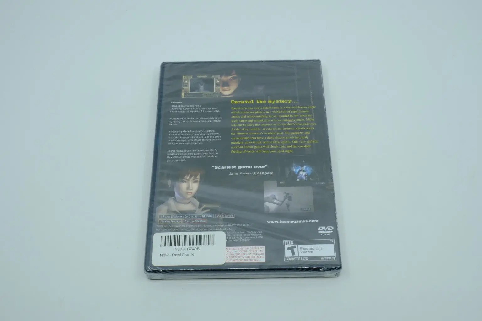 Fatal Frame – Factory Sealed RetroGate - Your Gateway to Classic Gaming