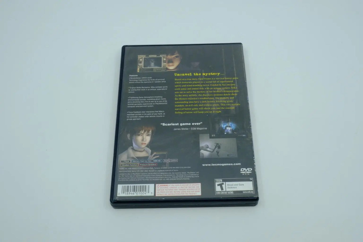 Fatal Frame – Complete in Box RetroGate - Your Gateway to Classic Gaming