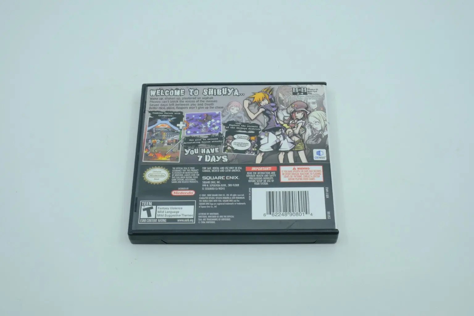 The World Ends With You – Complete in Box - RetroGate - Your Gateway to Classic Gaming
