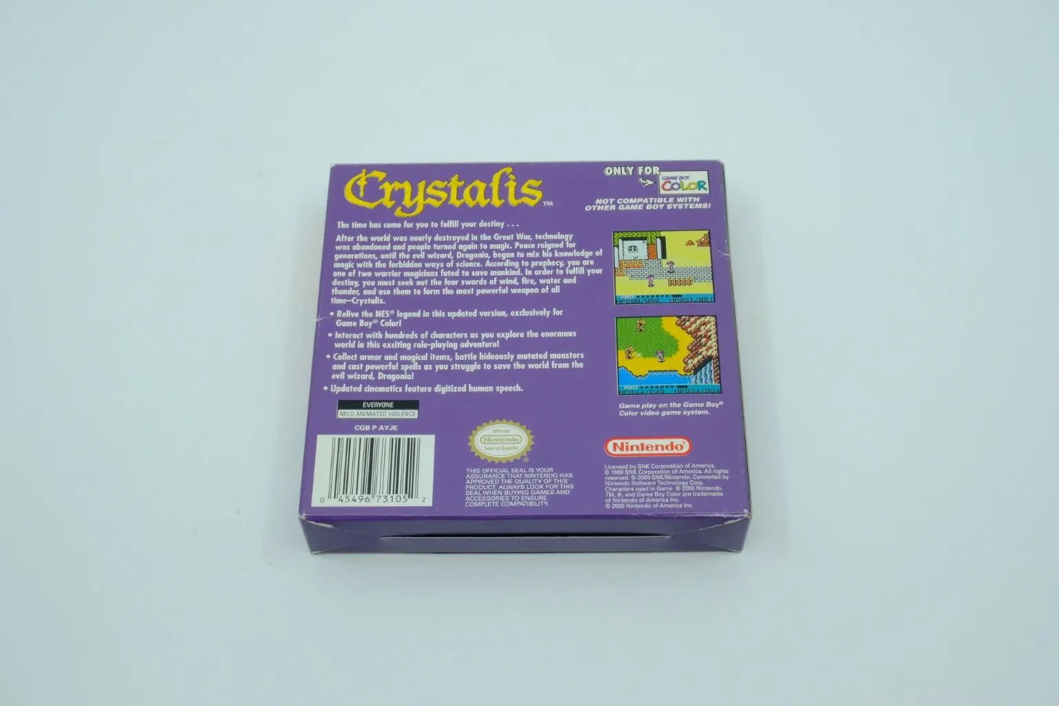 Crystalis – Complete in Box RetroGate - Your Gateway to Classic Gaming