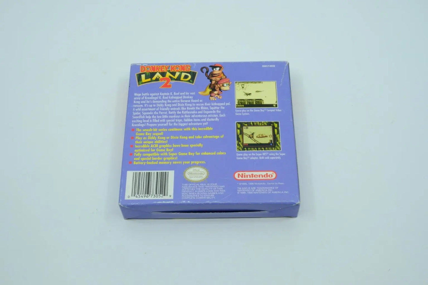 Donkey Kong Land 2 – Complete in Box RetroGate - Your Gateway to Classic Gaming