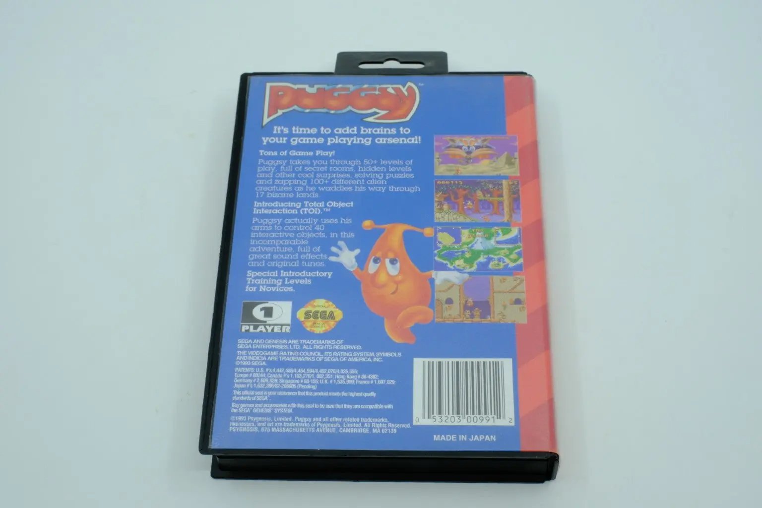 Puggsy – Complete in Box RetroGate - Your Gateway to Classic Gaming