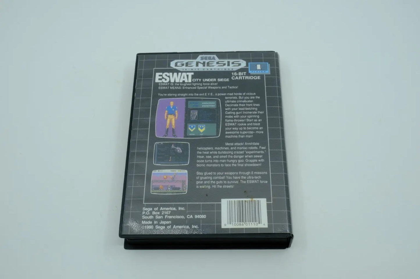 ESWAT: City Under Siege – Complete in Box RetroGate - Your Gateway to Classic Gaming