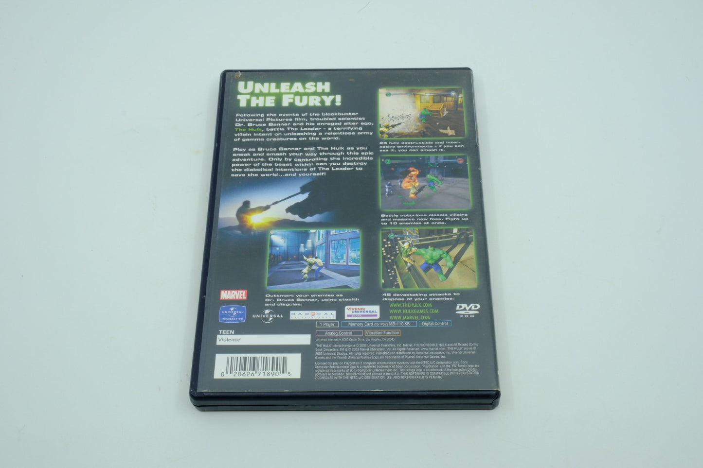 Hulk – Complete in Box RetroGate - Your Gateway to Classic Gaming