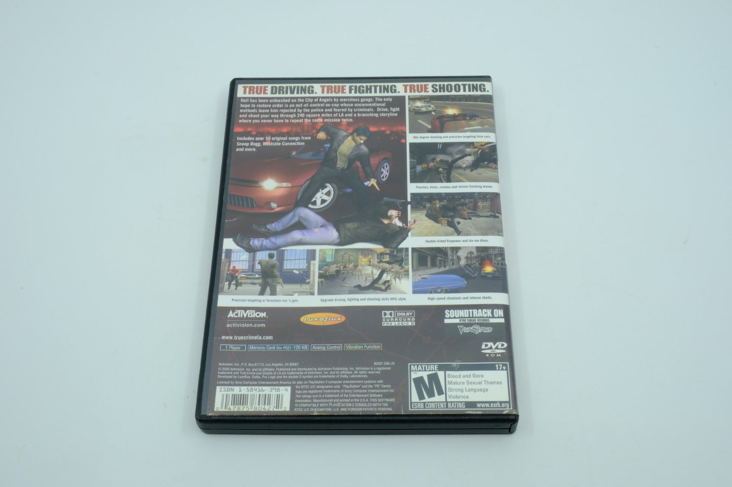 True Crime: Streets of LA – Complete in Box RetroGate - Your Gateway to Classic Gaming