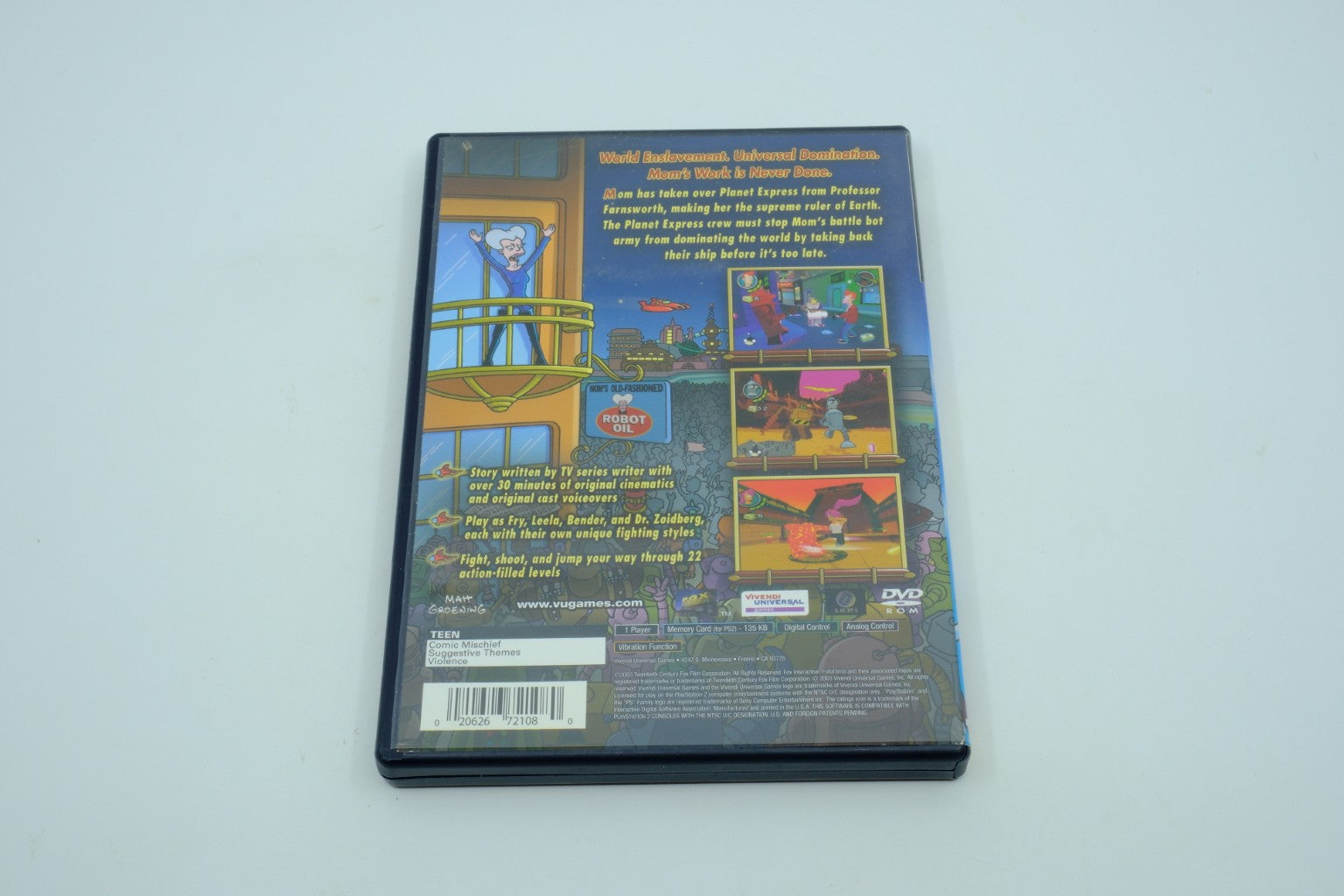 Futurama – Complete in Box RetroGate - Your Gateway to Classic Gaming