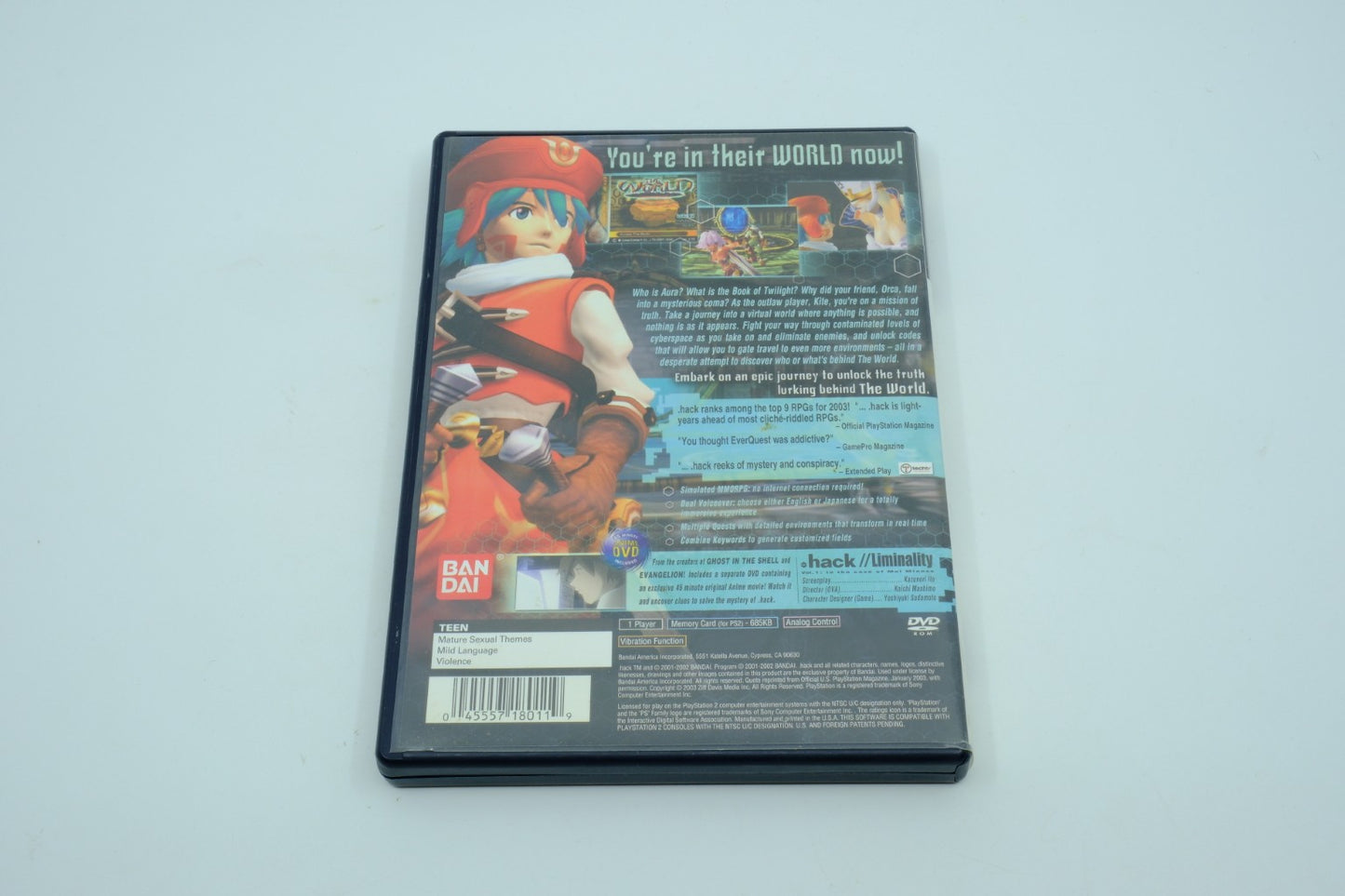 .hack//Infection Part 1 – Complete in Box RetroGate - Your Gateway to Classic Gaming