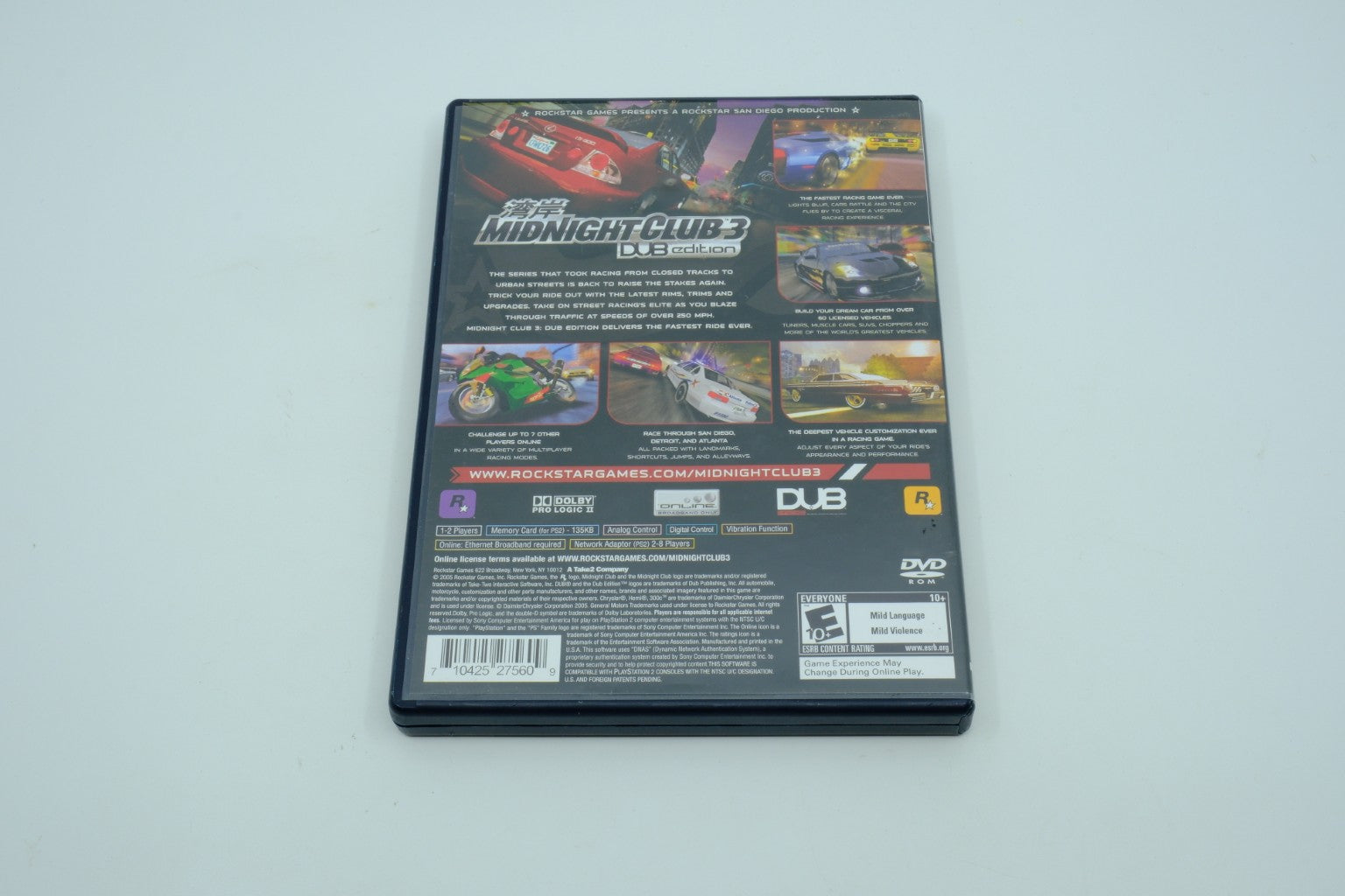 Midnight Club 3: DUB Edition – Complete in Box RetroGate - Your Gateway to Classic Gaming