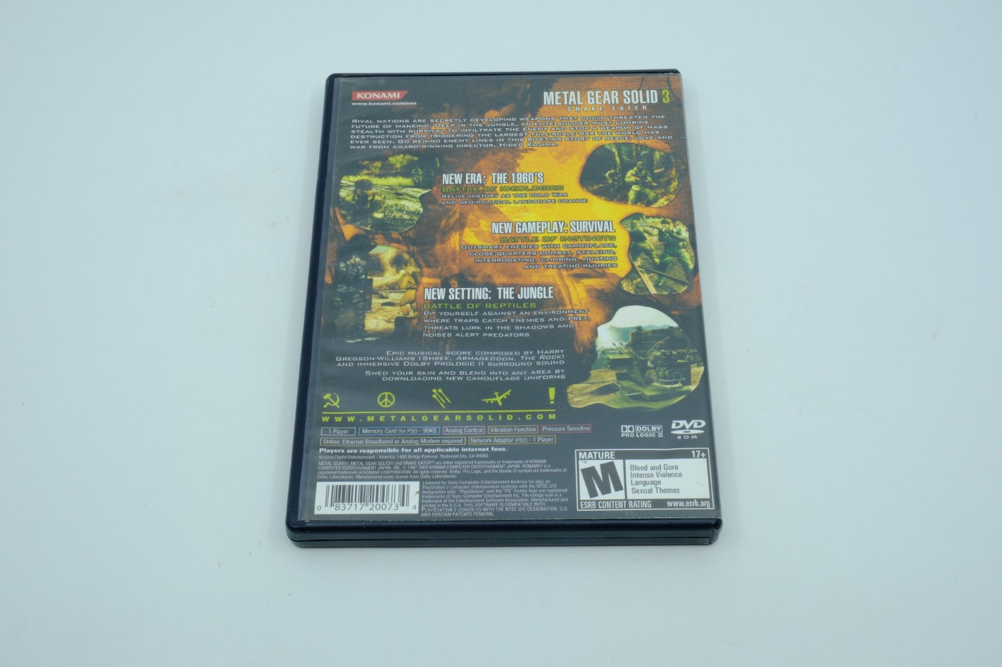 Metal Gear Solid 3: Snake Eater – Complete in Box RetroGate - Your Gateway to Classic Gaming