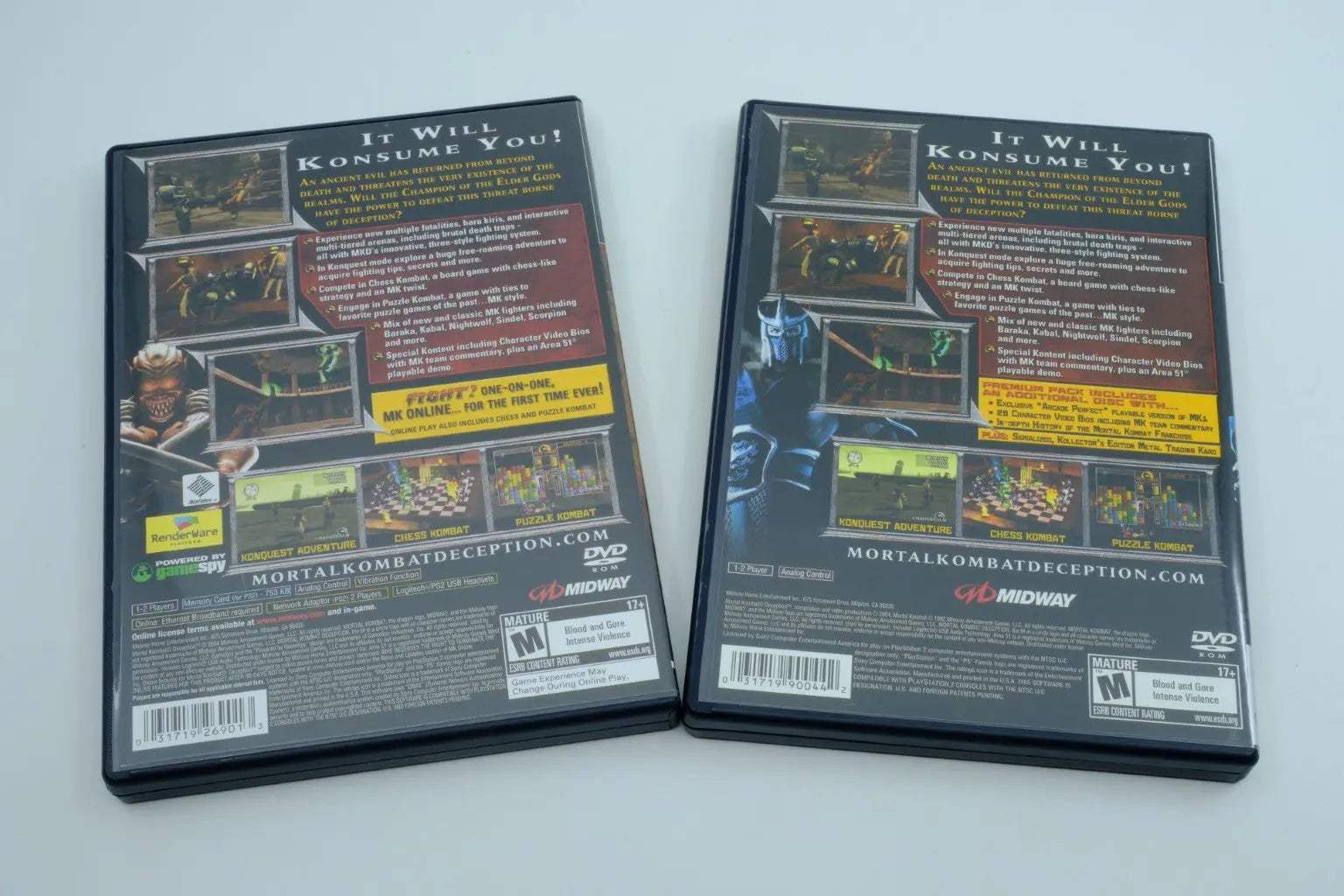 Mortal Kombat: Deception — Premium Pack – Complete in Box RetroGate - Your Gateway to Classic Gaming