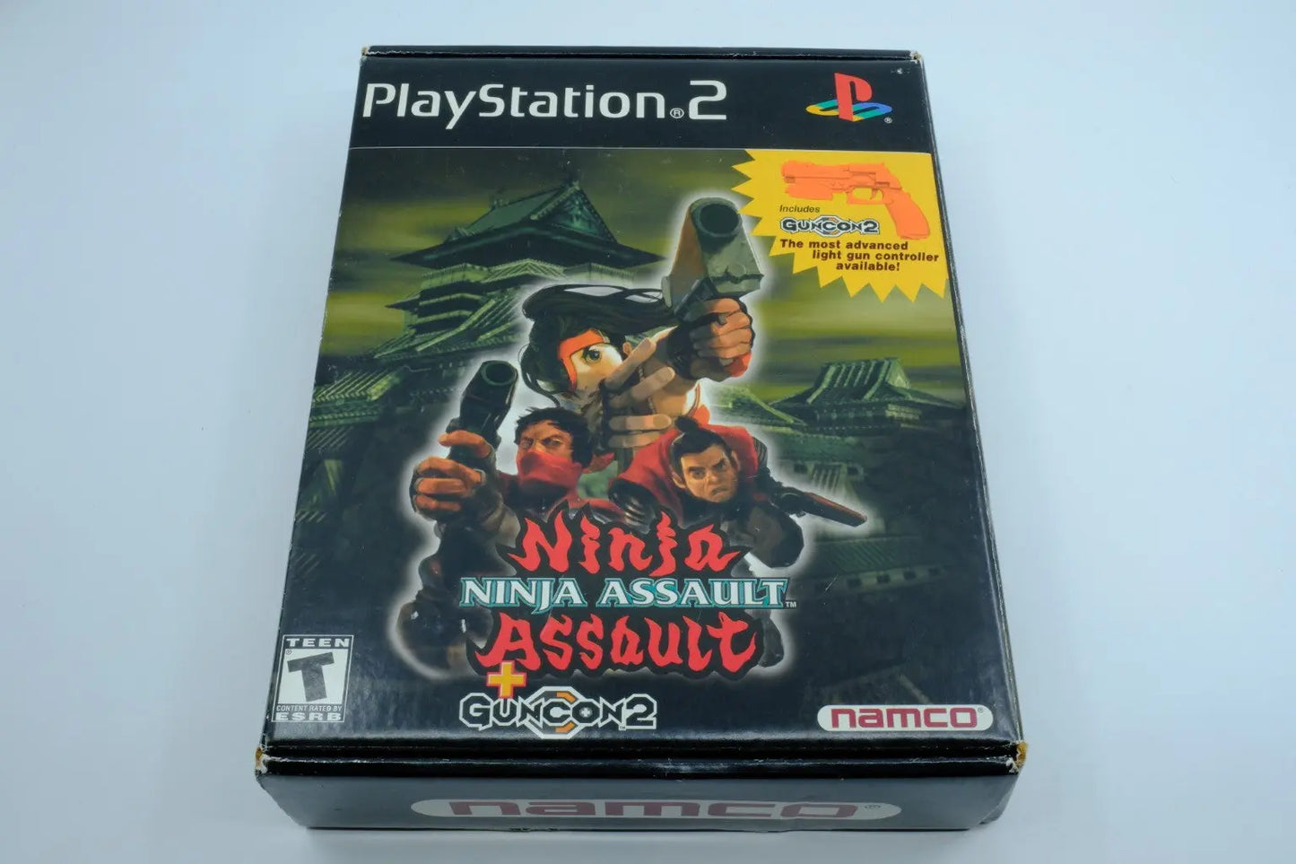 Ninja Assault + Guncon 2 — Complete in Box RetroGate - Your Gateway to Classic Gaming