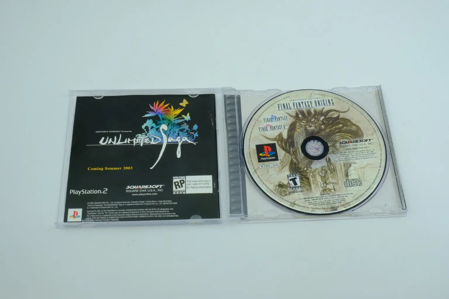 Final Fantasy Origins (Final Fantasy I &amp; Final Fantasy II) – Complete in Box RetroGate - Your Gateway to Classic Gaming
