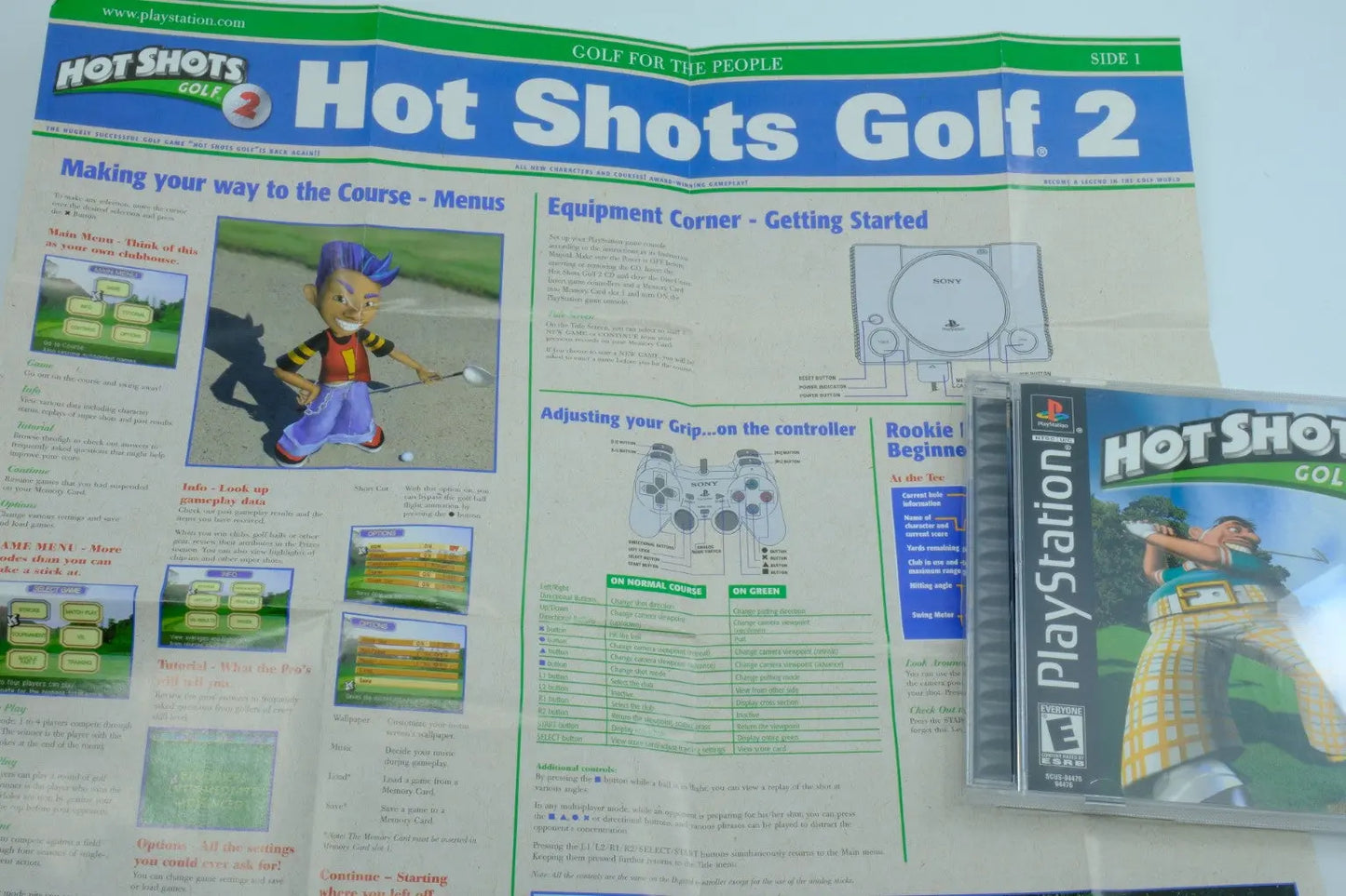 Hot Shots Golf 2 – Complete in Box RetroGate - Your Gateway to Classic Gaming