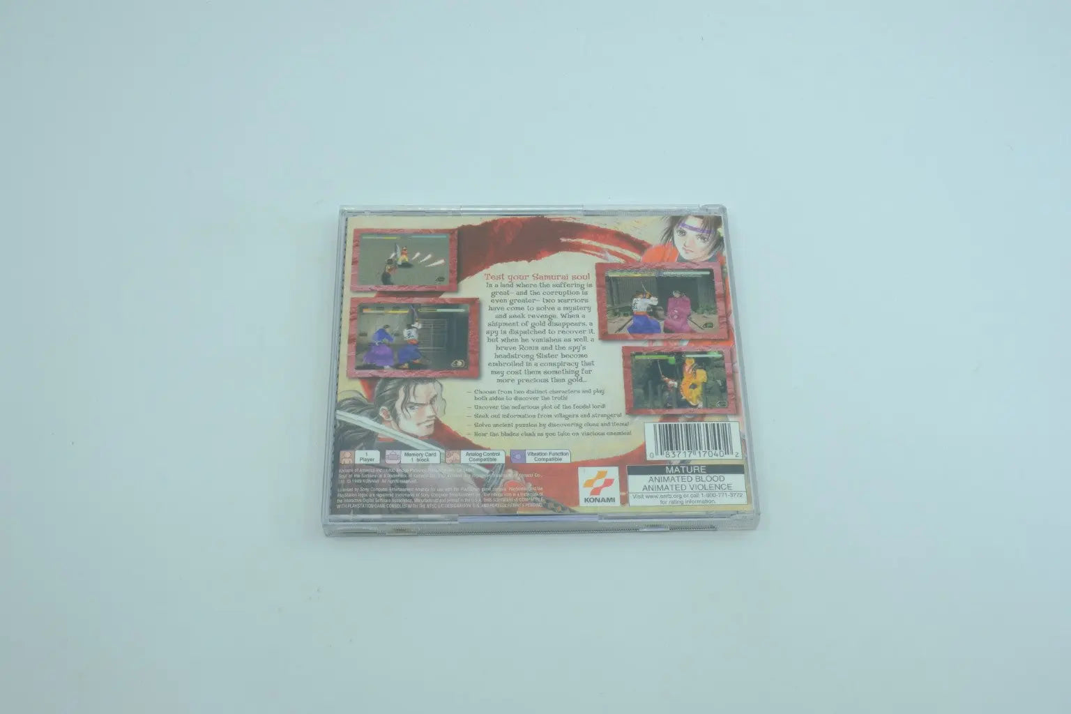 Soul of the Samurai – Complete in Box RetroGate - Your Gateway to Classic Gaming