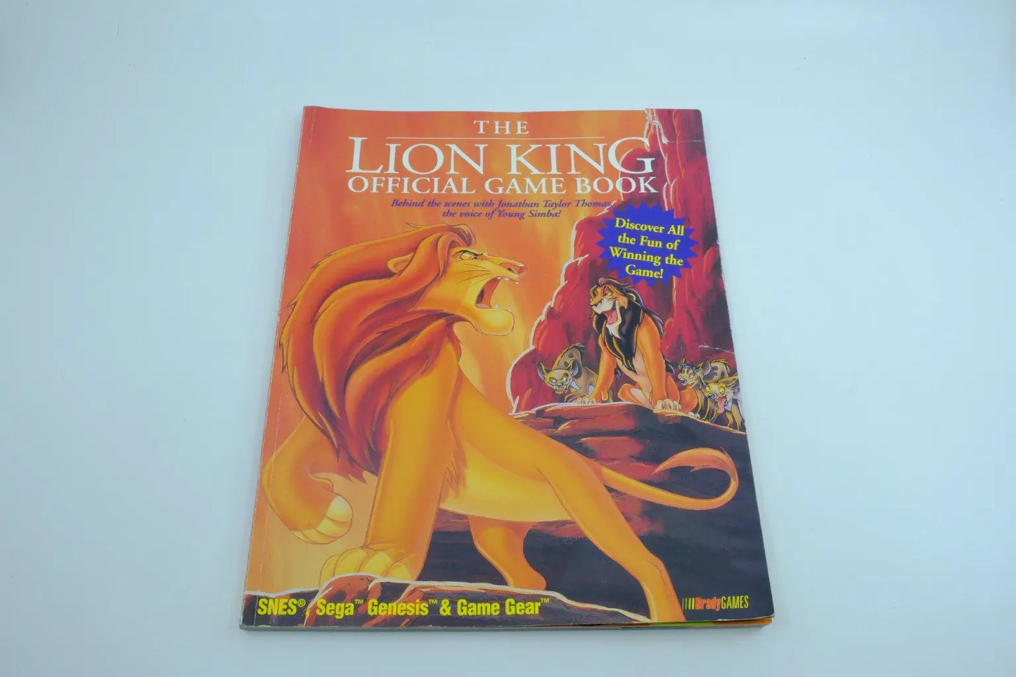The Lion King — Official Game Book (SNES / Sega Genesis / Game Gear) RetroGate - Your Gateway to Classic Gaming