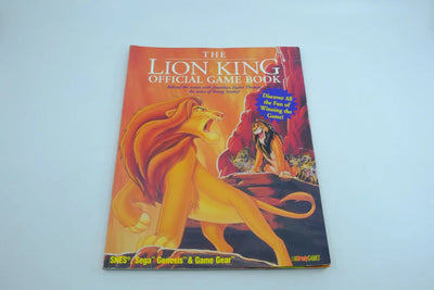 The Lion King — Official Game Book (SNES / Sega Genesis / Game Gear) RetroGate - Your Gateway to Classic Gaming