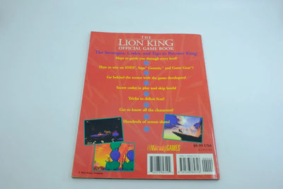 The Lion King — Official Game Book (SNES / Sega Genesis / Game Gear) RetroGate - Your Gateway to Classic Gaming
