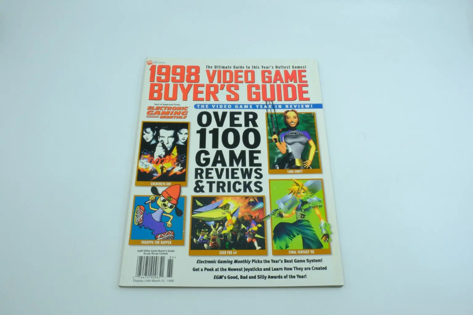 1998 Video Game Buyer’s Guide (Electronic Gaming Monthly Special Issue) RetroGate - Your Gateway to Classic Gaming