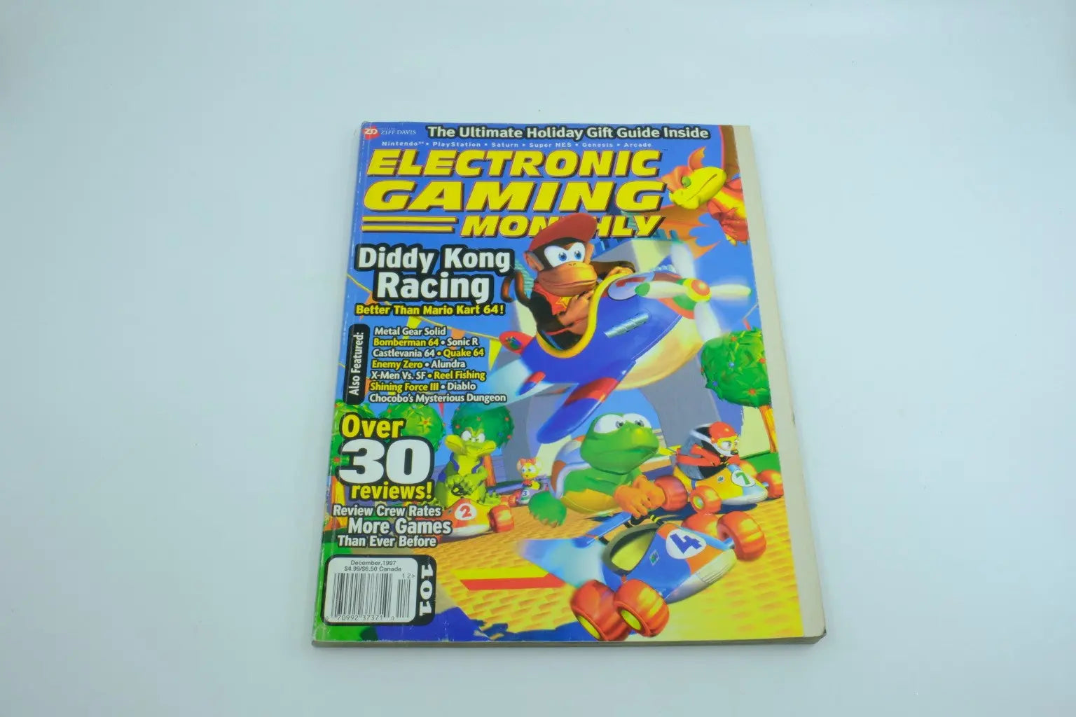Electronic Gaming Monthly #104 – December 1997 (Diddy Kong Racing Cover) RetroGate - Your Gateway to Classic Gaming