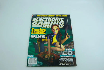 Electronic Gaming Monthly (EGM) — Issue #98 — September 1997 — Tomb Raider II Cover RetroGate - Your Gateway to Classic Gaming