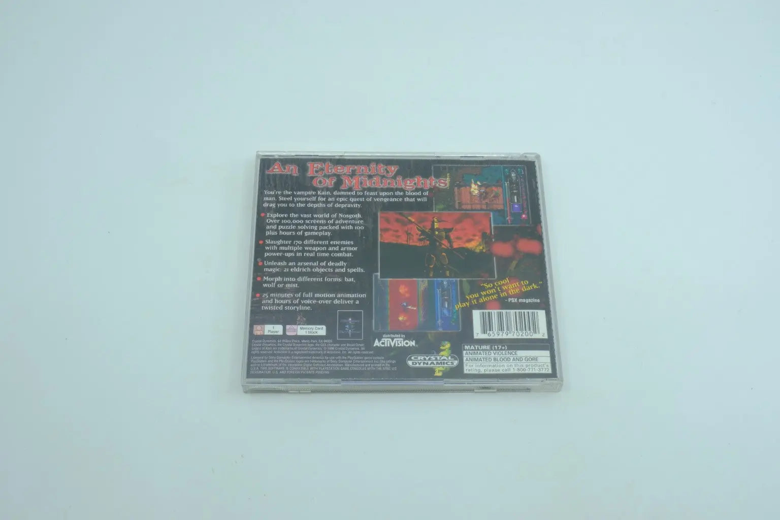 Blood Omen: Legacy of Kain – Complete in Box RetroGate - Your Gateway to Classic Gaming