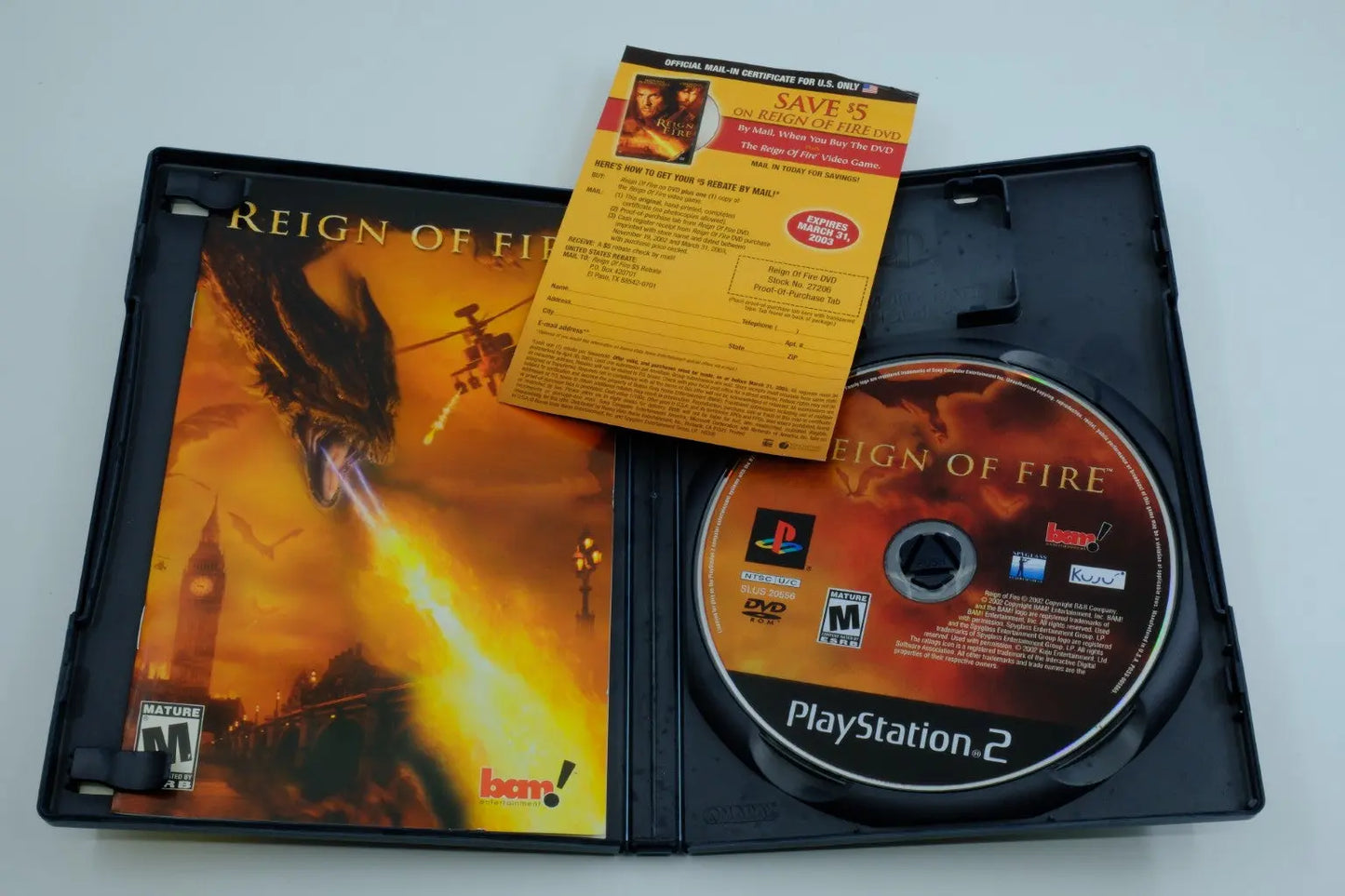 Reign of Fire – Complete in Box RetroGate - Your Gateway to Classic Gaming