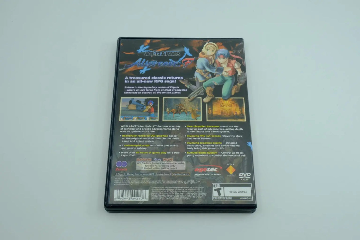 Wild Arms: Alter Code: F – Complete in Box RetroGate - Your Gateway to Classic Gaming