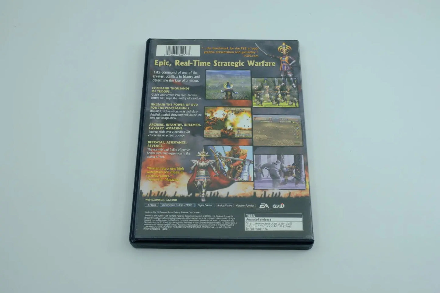 Kessen – Complete in Box RetroGate - Your Gateway to Classic Gaming